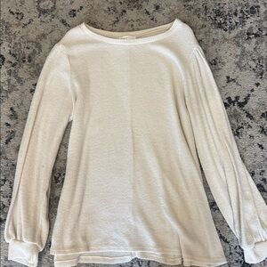 Cream Oversize Sweater
